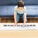 61Keys Foldable Electronic Piano Keyboard With Micro Audio Sustain Pedal Music Stand Storage Bag Portable Wireless MiDi Connection Keyboard For Beginn