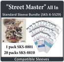 "Street Masters" All-In Compatible Sleeve Bundle (8801 X 1 + 8810 X 28)