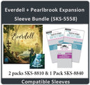 "Everdell + Pearlbrook" Expansion Compatible Card Sleeve Bundle (8810 X 2 + 8840 X 1)