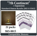 "7th Continent" All-In Compatible Sleeve Bundle (8815 X 21)