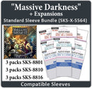 "Massive Darkness" All In Compatible Sleeve Bundle (8801 x 3, 8810 x 3, 8816 x 3)