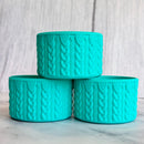 TIFFANY BLUE MACRAME Tumbler Boot