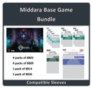 "Middara" Base Game Compatible Sleeve Bundle (8802 X 4 + 8809 X 4 + 8814 X 1 + 8836 X 1))