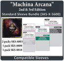 "Machina Arcana" 2nd & 3rd Edition Compatible Sleeve Bundle (8803 X 2 + 8809 X 1 + 8818 X 1)