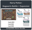 "Harry Potter: Hogwarts Battle" + Expansion Compatible Sleeve Bundle (8810 X 3 + 8826 X 2 + 8828 X 2)