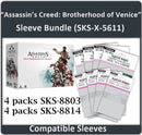 "Assassin's Creed: Brotherhood of Venice" + Expansions Compatible Sleeve Bundle (8803 X 5 + 8814 X 5)