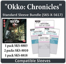 "Okko Chronicles: Cycle of Water- Quest into Darkenss" Compatible Sleeve Bundle (8803 X 1 + 8810 X 2 + 8818 X 1)