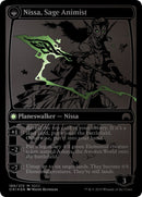 Nissa, Vastwood Seer // Nissa, Sage Animist (MEDIA-189) - San Diego Comic-Con 2015: (originpwdfc) Foil