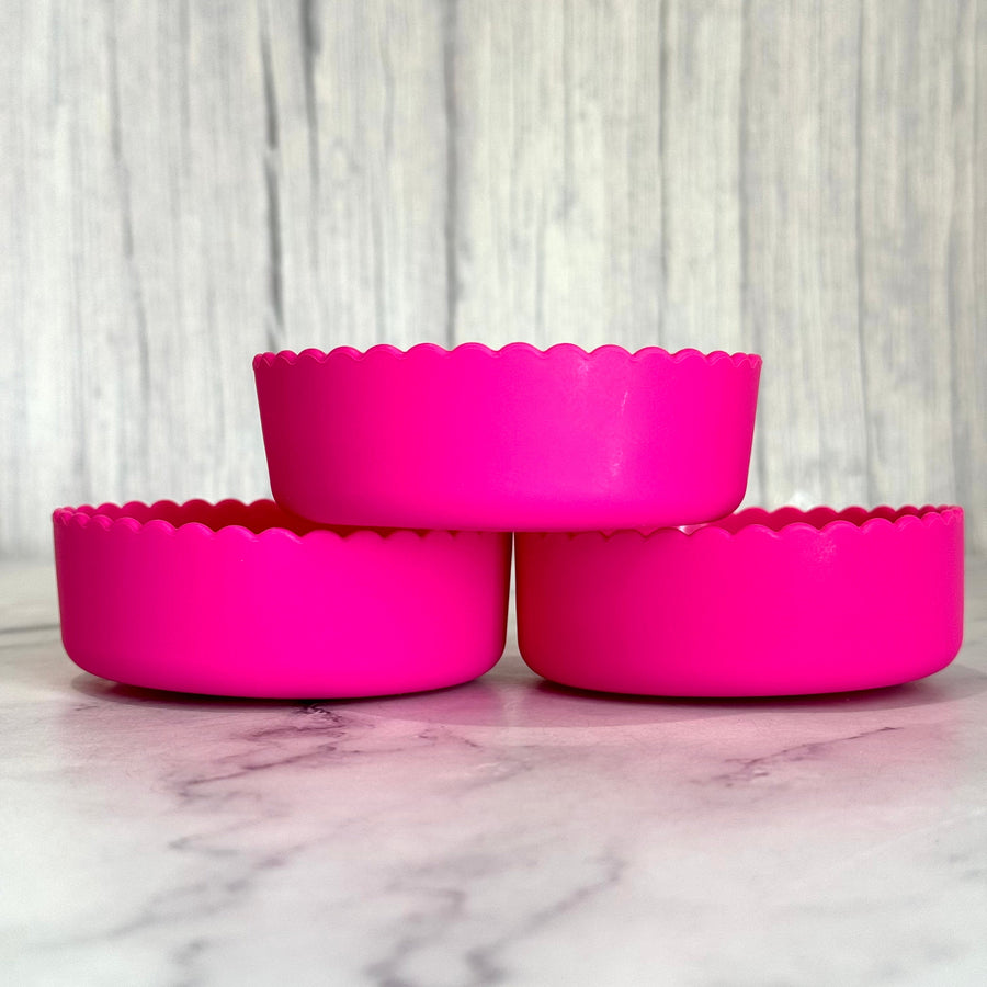 Ravishing Pink 3.25” Scalloped Shorty Tumbler Boot