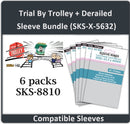 "Trial by Trolley" Derailed Edition Compatible Sleeve Bundle (8810 X 6)