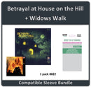 "Betrayal At House On The Hill +Widows Walk" 1st & 2nd Edition Compatible Sleeve Bundle (8822 X 1)