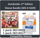 "Zombicide" 2nd Edition Compatible Card Sleeve Bundle (8801 X 1 + 8827 X 1)