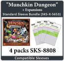 "Munchkin Dungeon" All In Compatible Sleeve Bundle (8808 X 4)