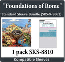 "Foundations of Rome" Compatible Sleeve Bundle (8810 X 1)