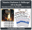 "Massive Darkness 2: Hellscape" All-In Compatible Sleeve Bundle (8801 X 7 + 8810 X 4 + 8816 X 4 + 8827 X 1)