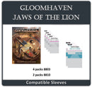 "Gloomhaven: Jaws of the Lion" Compatible Card Sleeve Bundle (8803 X 4 + 8810 X 2)