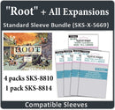 "Root" + All Expansions Compatible Sleeve Bundle (8810 X 4 + 8814 X 1)