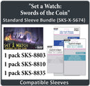 "Set a Watch: Swords Of The Coin" Compatible Sleeve Bundle (8803 X 1, 8810 X 1, 8835 X 1)