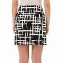 SCandCO Womens Comfortable Stretch Double Wraparound Skort
