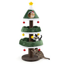 Multi-Level Cat Tree Tower 56.5" with Scratching Posts