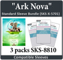 "Ark Nova" Board Game Compatible Card Sleeve Bundle (8810 X 3)