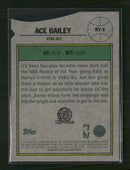 2025-26 B. Rookie Of The Year Favorites Aqua Refractor Ace Bailey #/125 #RY-5