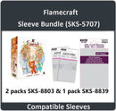 "Flamecraft" Board Game Compatible Card Sleeve Bundle (8803 X 2 + 8839 X 1)