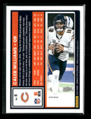 2025 Donruss Fire Prizm Caleb Williams #7