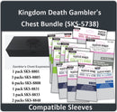 "Kingdom Death Gambler's Chest" Compatible Sleeve Bundle (8801 X 1, 8805 X 3, 8808 X 6, 8831 X 1, 8833 X 1, 8848 X 2)
