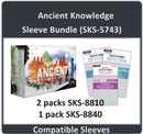 "Ancient Knowledge" Compatible Card Sleeve Bundle (8810 x 2 + 8840 x 1)