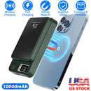 2 In 1 Magnetic Wireless Power Bank 10000mAh PD20W Fast Charger MagSafe Wireless Power Bank Fit for IOS Phones IOS Phone 14 Series And More
