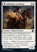 Ambitious Farmhand // Seasoned Cathar (MID-002) - Innistrad: Midnight Hunt: (Double Faced Transform)