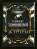 2020 Panini Select Silver Prizm Jalen Hurts Rookie #50
