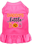 Halloween Pet Dog & Cat Dress Screen Printed, "Daddy's Little Boo"