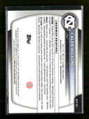 2025-26 Bowman Chrome Prospects Reptilian Refractor Caleb Wilson #BCP-83