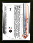 2025-26 Bowman Chrome Black Mojo #/10 Jalen Williams #BCV-107