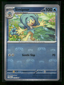 SV: Black Bolt Simipour (Master Ball Pattern) #018/086