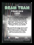 2025 Stadium Club Beam Team Francisco Lindor #BT-20