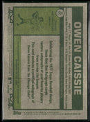 2026 Topps Heritage Real One Autographs Owen Caissie Auto #ROA-OC