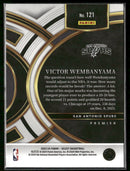 2023-24 Panini Select Blue (Retail Base) Victor Wembanyama Rookie #121