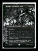Phyrex AWBO Vraska, Betrayal's Sting (Borderless) (Step-and-Compleat Foil) #442