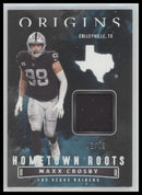 2022 Panini Origins Hometown Roots Turquoise Maxx Crosby #/49 #HR-MCR