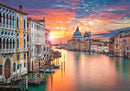 500 Piece Jigsaw Puzzle, Venice at Sunset, Italy, European puzzle, Italy puzzle, Adult Puzzles, Castorland B-52479