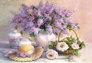 1000 Piece Jigsaw Puzzle, Flower Day by Trisha Hardwick, Plant and Flower puzzle, Still Nature ART, Adult puzzle, Castorland C-102006-2