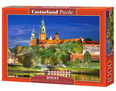 1000 Piece Jigsaw Puzzle, Wawel Castle by Night, Poland, Royal heritage, Royal Castle, Adult puzzle, Castorland C-103027-2