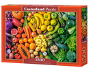 1500 Piece Jigsaw Puzzle, Rainbow of Vitamins, Vibrant & Healthy Kitchen Art Brain Teaser, gradient jigsaw, Adult Puzzle, Castorland C-152124-2