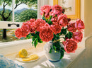 3000 Piece Jigsaw Puzzle, Summer Reminiscence, Still nature puzzle, Flowers in a vase, Adult Puzzle, Castorland C-300631-2