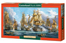 4000 Piece Jigsaw Puzzle, Naval Battle, Nautic painting, Old navy ships, Sailing ships at war, Adult Puzzle, Castorland C-400102-2