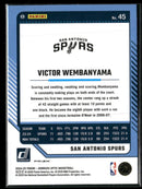 2024-25 Donruss Optic Hyper Pink Victor Wembanyama #45