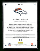 2025 Panini Photogenic Red Garett Bolles #/125 #26